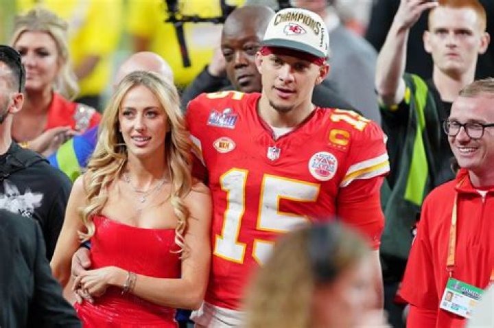 Patrick Mahomes' wife 'strips' her husband naked at Super Bowl LVII: Reveals Chiefs QB's underwear
